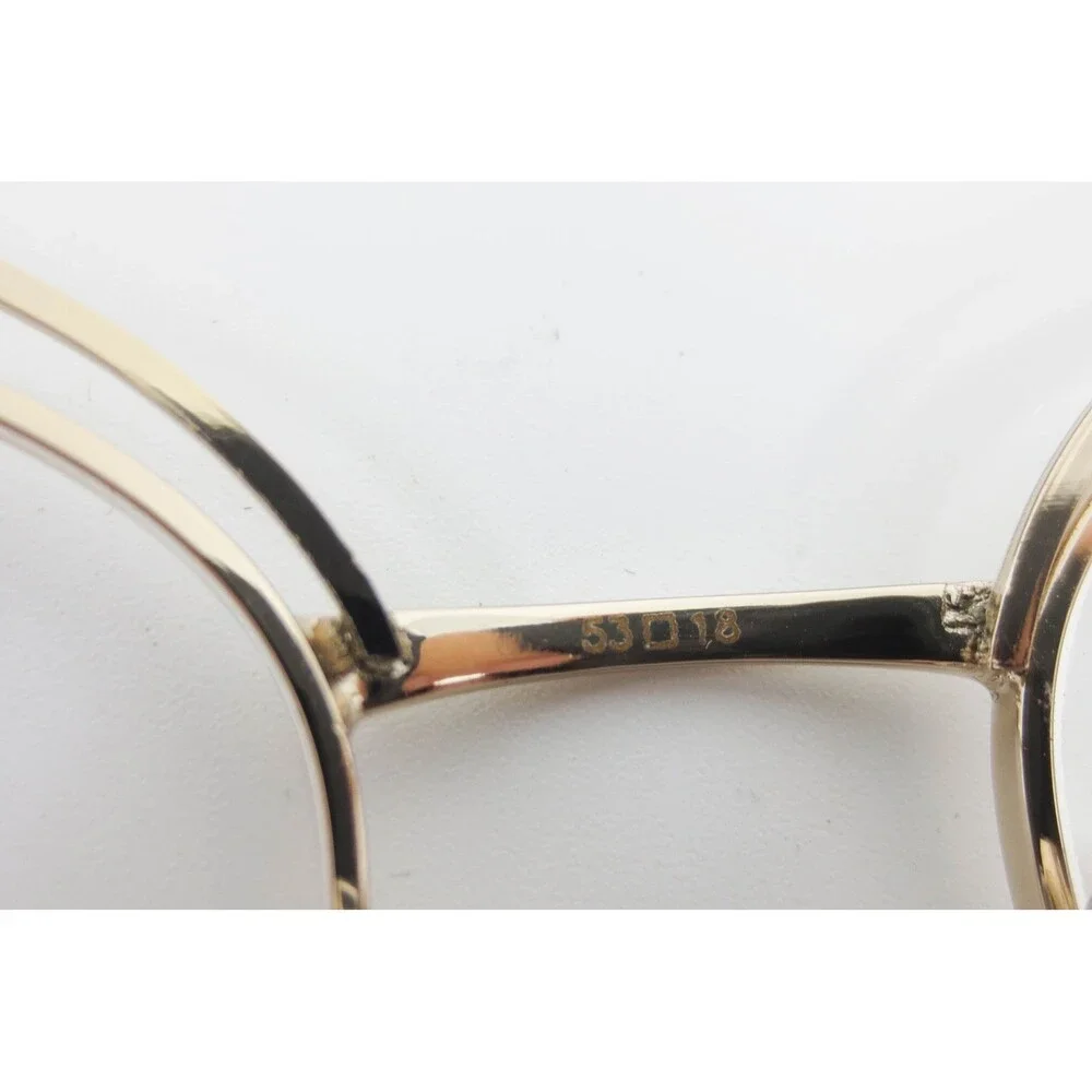 Chelsea Morgan CM 202415 Gold Tortoise Cat Eye Eyeglass Frames 53-18-140 Womens
